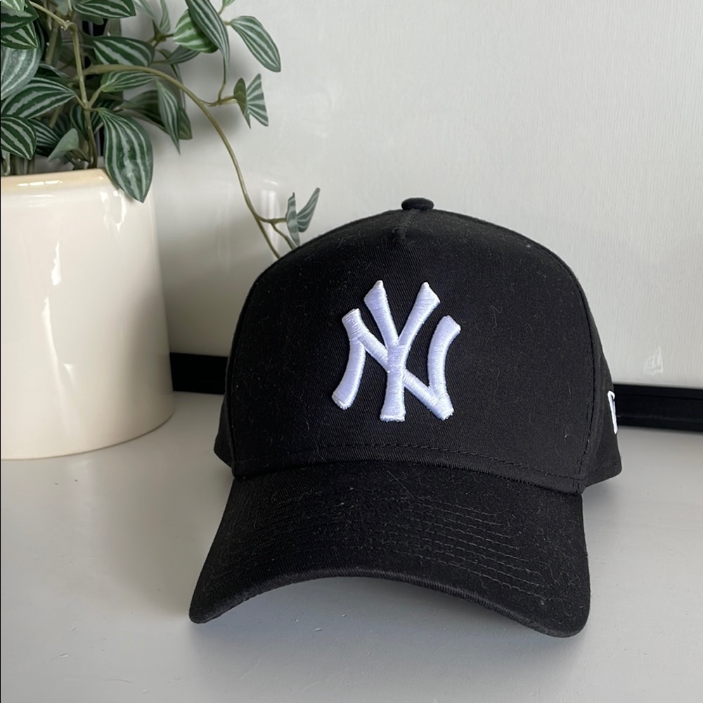 New Era Black and White Cap